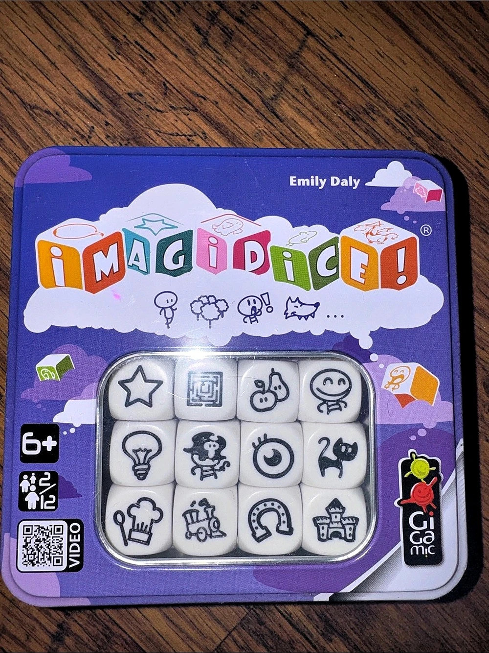 GiGaMiC Imagidice Educational Dice Game C2.Bk.CB